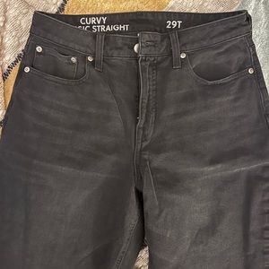 JCrew Curvy Classic Straight Jeans